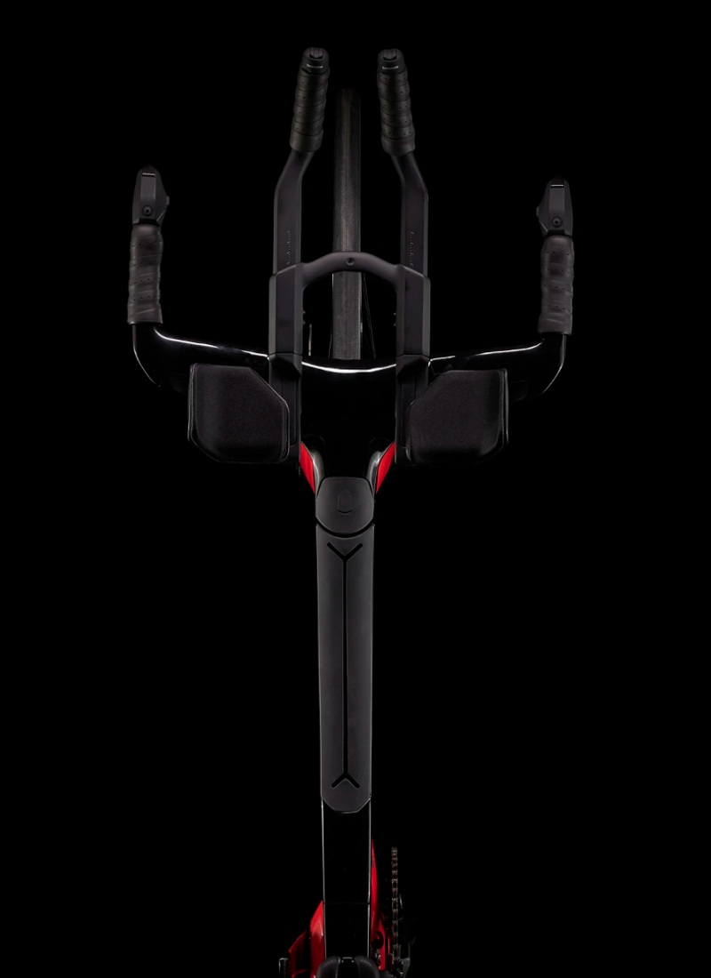 Trek Speed Concept SLR 7 Time Trial/Triathlon Bike 2024 in Radioactive Coral/Trek Black-5